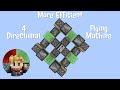 Minecraft: MORE Efficient 4 Directional Flying Machine | One Take | 1.15.2+ Java Edition