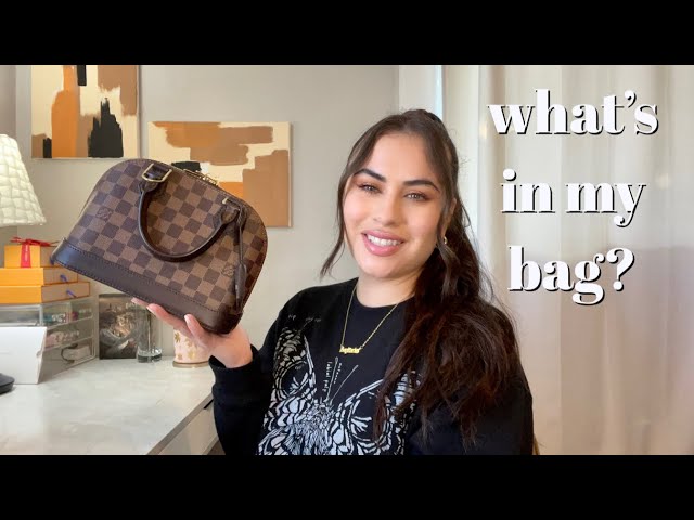 Louis Vuitton Alma BB Two Year Wear & Tear Review WHATS IN MY BAG