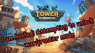 Pushing difficulties to unlock frontier mode