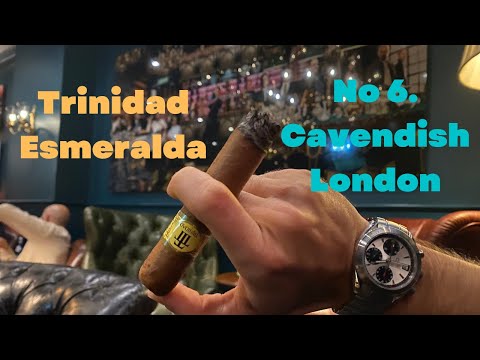 No.6 Cavendish London Lounge Experience x Cigar Review 21 - Trinidad Esmeralda
