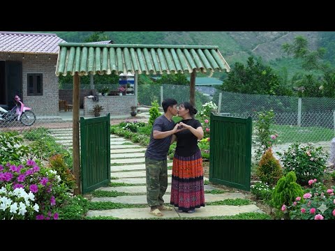 Cuong's skillful hands built gate to protect their love: Cuong & Dinh