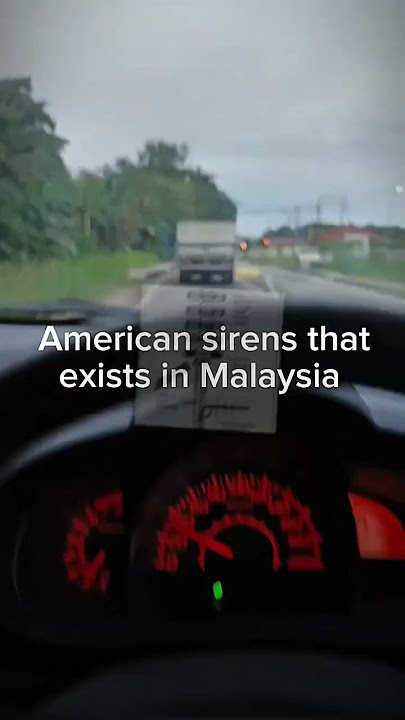 American warning sirens that exists in Malaysia