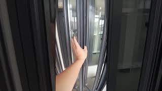This is a flat hinged window system.  #doors  #sunroom #window