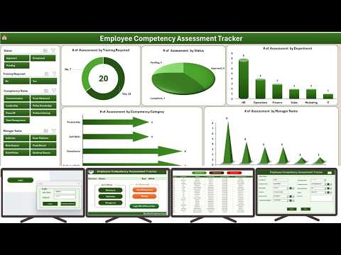 Employee Competency Assessment Tracker in Excel