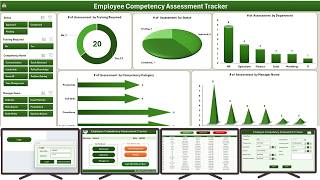 Employee Competency Assessment Tracker in Excel