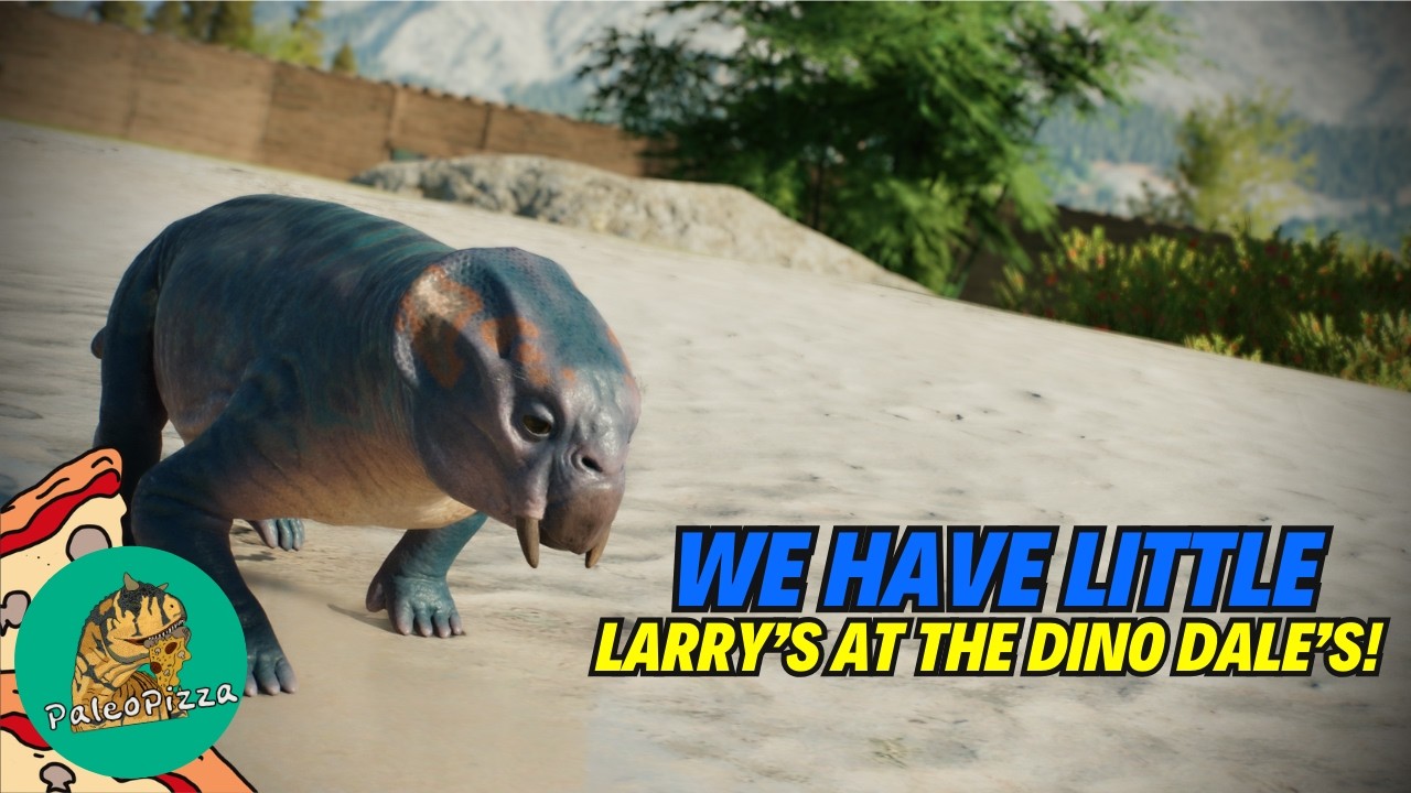 Вольер листрозавров в Дино-Дейле