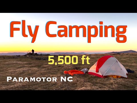 Mountain Top Fly Camping Paramotor NC PPG