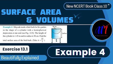 Chapter 13 ( Example 4 ) Surface Areas & Volumes Exercise 13.1 Class 10 Maths | NCERT Maths