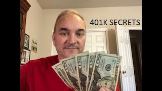 401K Secrets!  A Simple Man’s Advice. 12 Tips!