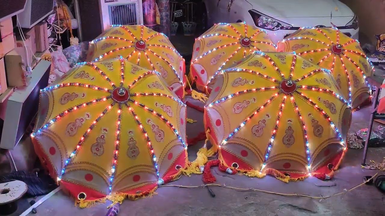 umbrella road light manufacture in jabalpur Balaji decorators 9424307515