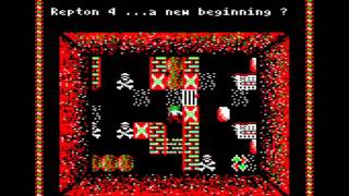 ACORN ELECTRON - REPTON INFINITY - SUPERIOR/ACORNSOFT - 1990