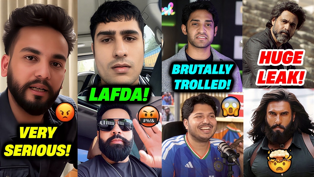 BIG SCAM! Elvish Yadav vs Nakul Dhull Lafda | Thugesh Got Trolled | Dhurandhar 2