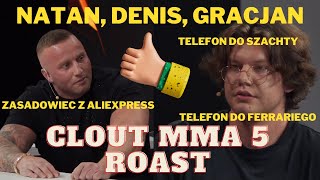 Skrót Drugiego Panelu CLOUT MMA 5 ALBERT, NATAN, DENIS DYMY #cloutmma