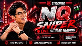 DAY TRADING LIVE ASIA! NQ Futures | StockTiger Show 🐯