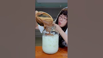 How to make dalgona coffee ice cream float