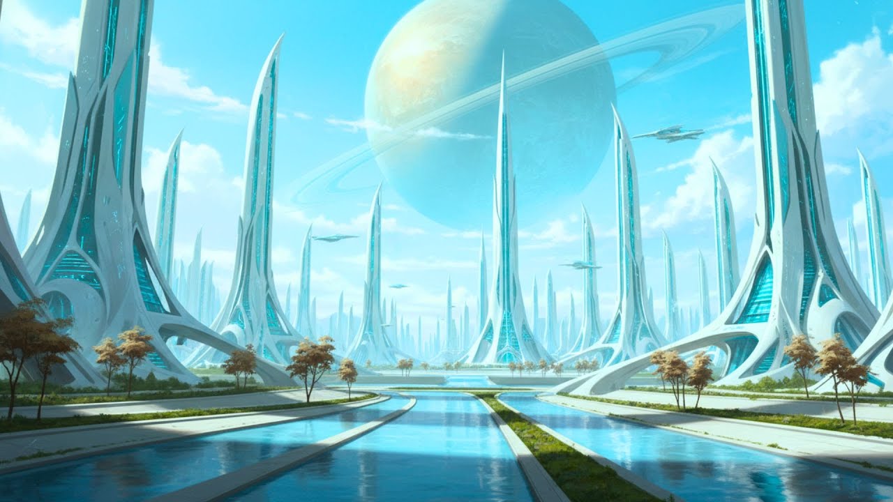 This Is the Most Beautiful Future City Ever Imagined | AI Sci-Fi Cinematic Short