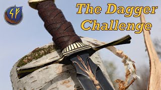 From File to Dagger | YouTube Knifemaker Dagger Challenge