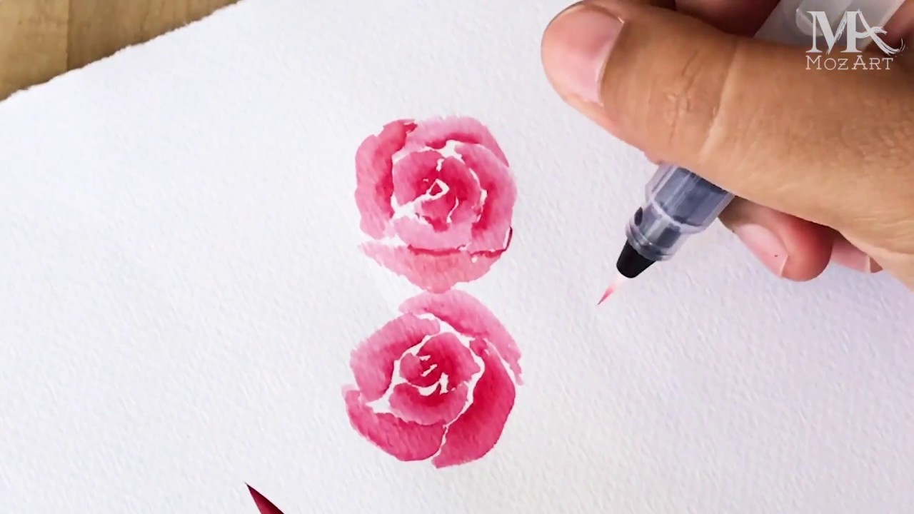 The Best Ways to Use Watercolor Brush Pens - Beebly's Watercolor