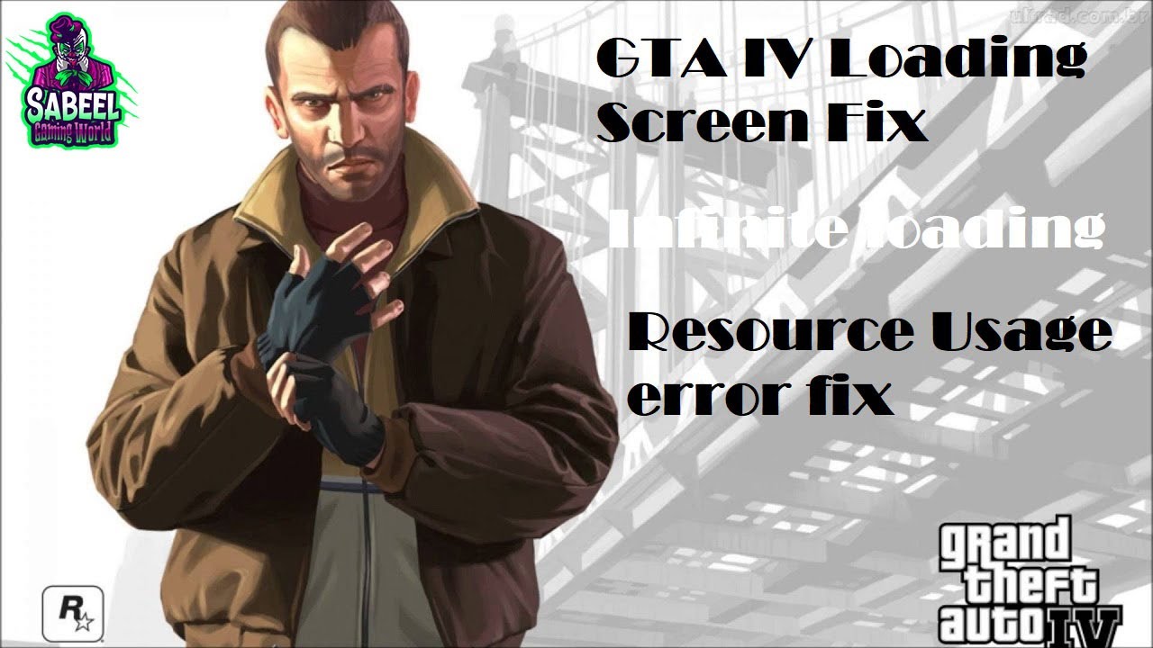 gta 4 loading screen fix crack