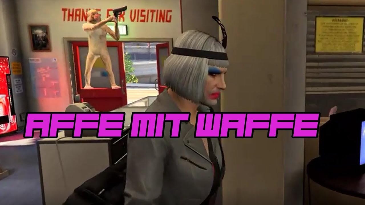 GTA 5 RP Highlights | #32 | Affe mit Waffe!