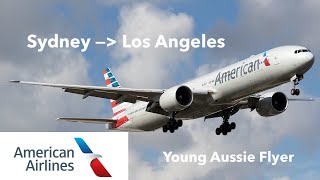 A LONG HAUL ERROR FARE FLIGHT | American Airlines | SYD-LAX | AA72