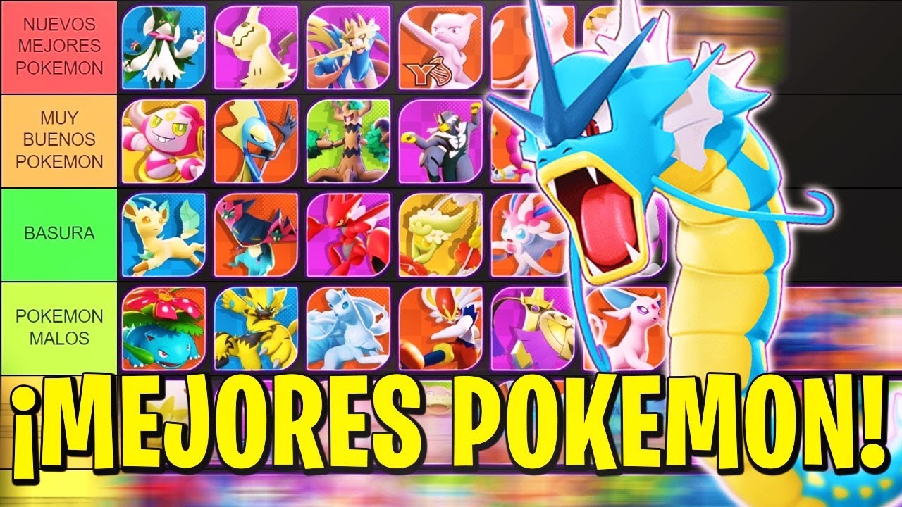 TIER LIST de NUEVOS MEJORES POKEMON RANKED MASTER en POKEMON UNITE ...