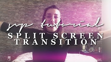 SPLIT SCREEN TRANSITION || Sony Vegas Pro || Tutorial #14