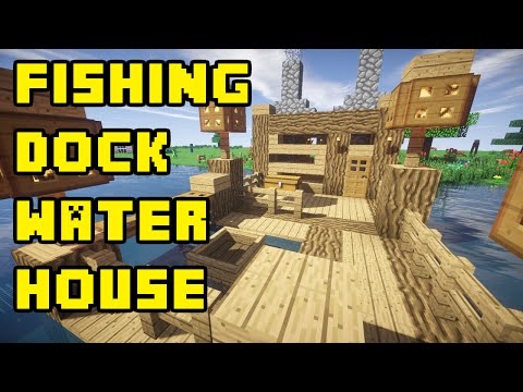 ... Modern Mountain House In Minecraft (Scarland Fishing Cabin Part 2