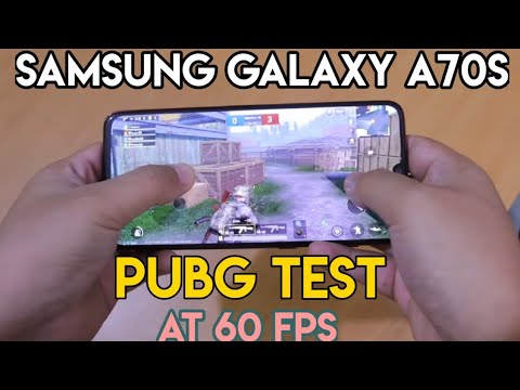 Samsung Galaxy a70s PUBG Test    PUBG Test At 60 fps