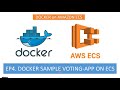 Docker Sample Application in AWS ECS (4/4)