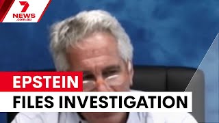 Information UK police investigate historic abuse allegations from Epstein files | 7NEWS News