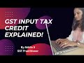 GST Input Tax Credit (ITC) Explained for Business Owners