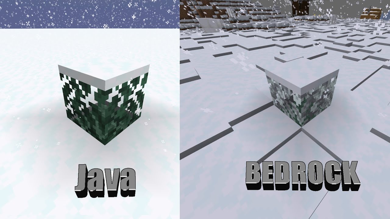 minecraft java vs minecraft bedrock Images High... Minecraft Java vs Minecraft Bedrock 1.20.1! - YouTube
