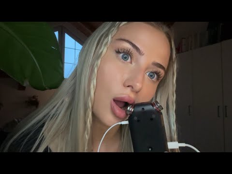 ASMR Intense Tascam Trigger Assortment Mic Biting Mouth Sounds Mic Brushing
