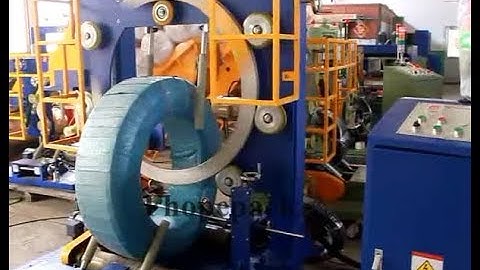 Hose pipe PE/HDPE/PVC coil packing machines
