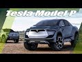 Tesla Model P Pickup Truck By Husmen