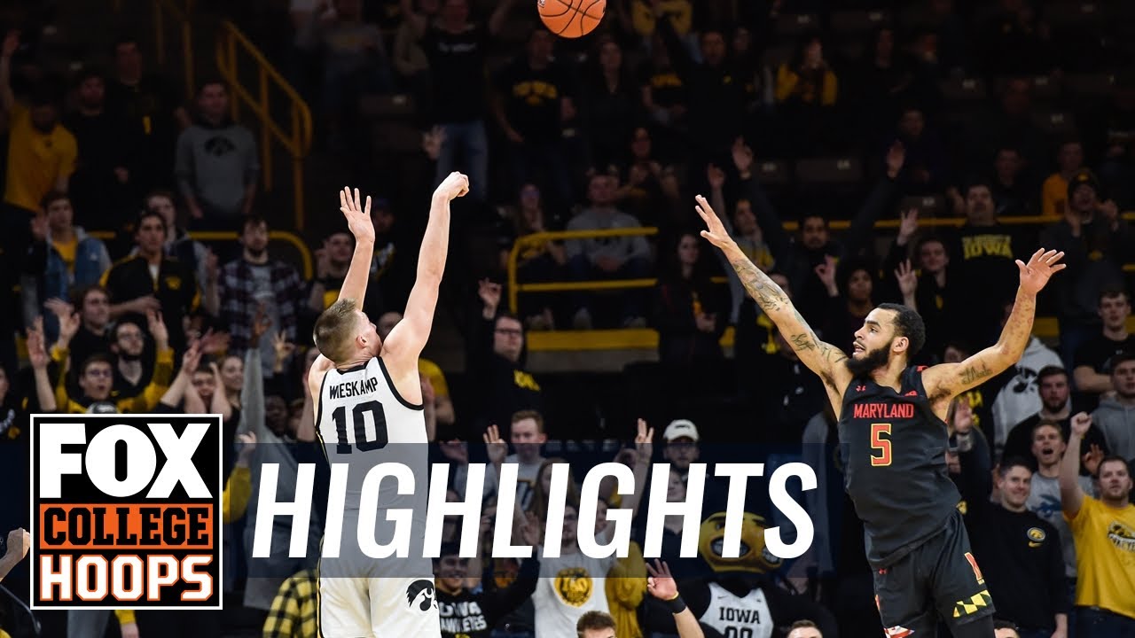 Joe Wieskamp and Luka Garza go off as Iowa upsets Maryland, 67-49 | FOX COLLEGE HOOPS HIGHLIGHTS