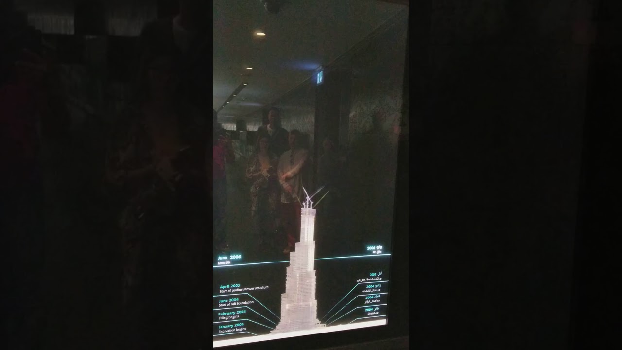 Time lapse construction of the Burj Khalifa in Dubai YouTube