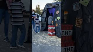 Minecraft trunk or treat! #shorts #short #shortvideo #shortsvideo #fypシ #fyp #familyvlog