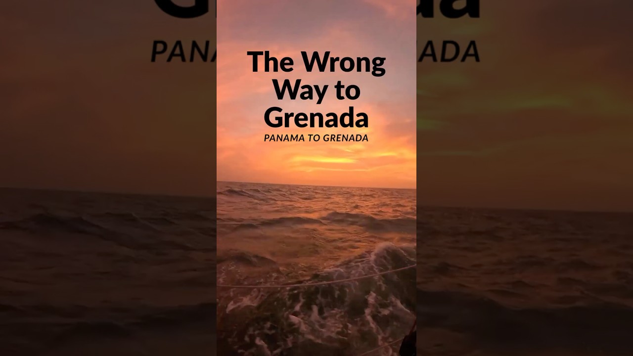 ⁣Panama to Grenada | Sailing East - tough! #sailing #caribbeansea #abcislands #colombia #grenada