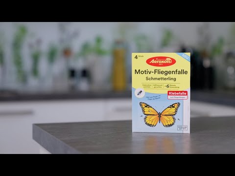 Приманка для мух Aeroxon "Метелики", 4 шт, видео 1