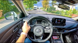 2023 Nissan Qashqai [1.3 DIG-T MHEV 158HP] |0-100| POV Test Drive #1835 Joe Black