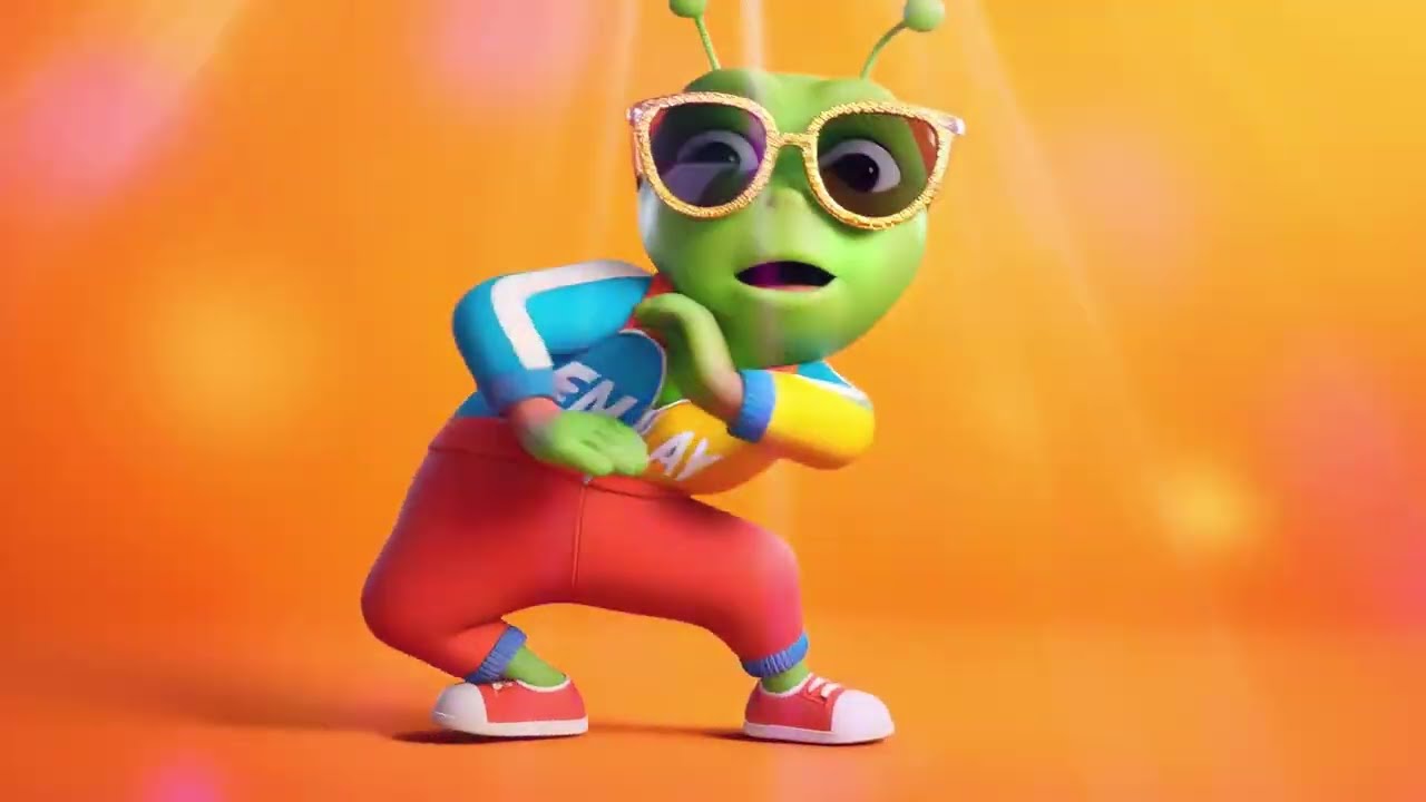 THE FUNNY ALIEN DANCE! 👽 EMAY Dance Song for Kids (Freeze & Jump)