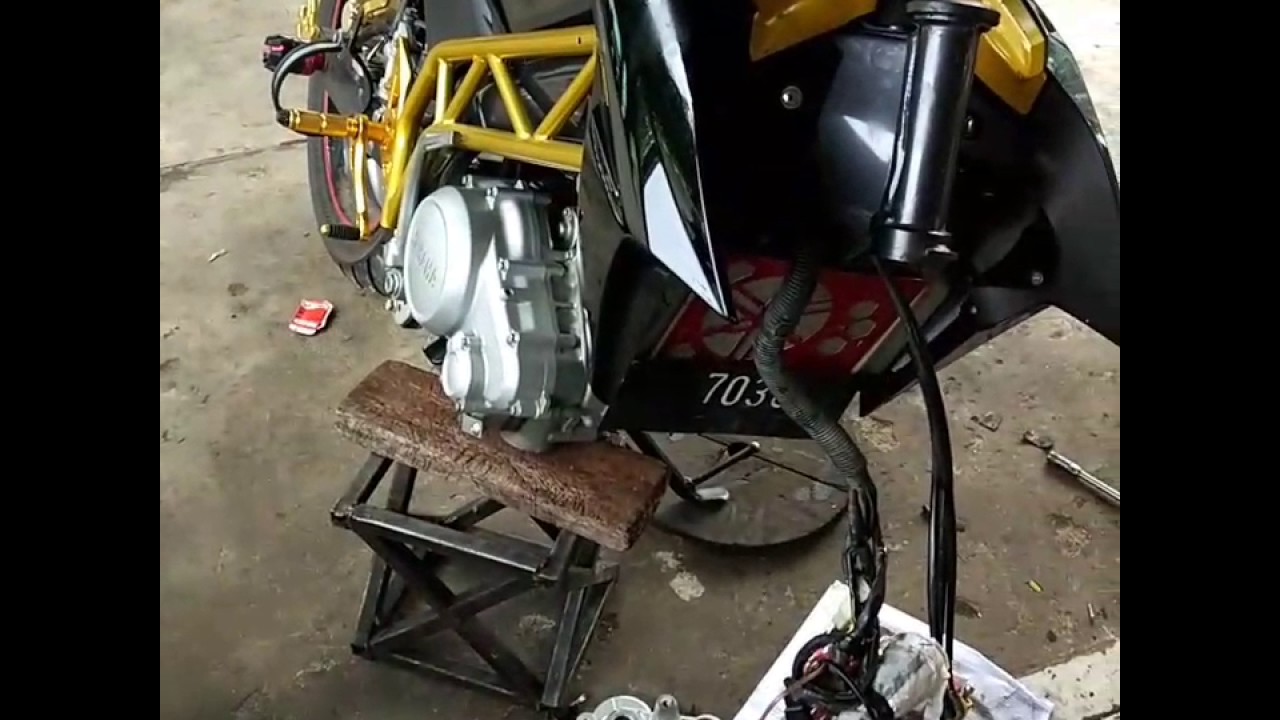 Sebelum Pasang Up Side Down USD Rite It Di Vixion YouTube