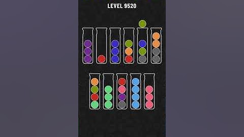 Ball Sort Puzzle Level 9520