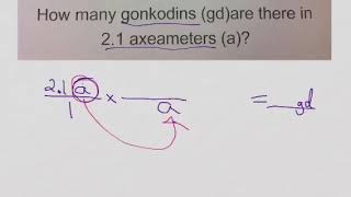 Factor-Label Example