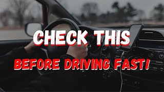 3 Things You Don’t Understand About Driving Fast