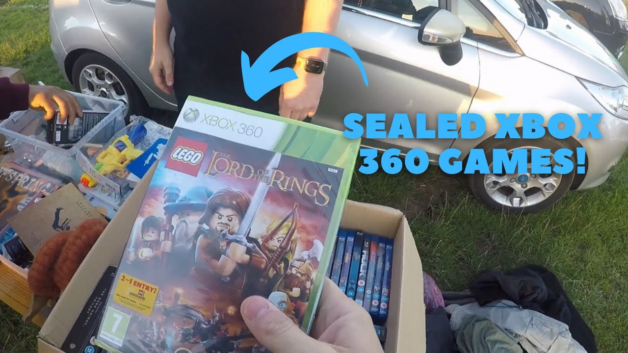 Sealed Xbox 360 Games! Video Game Hunting @ My Local Saturday Car Boot Sale