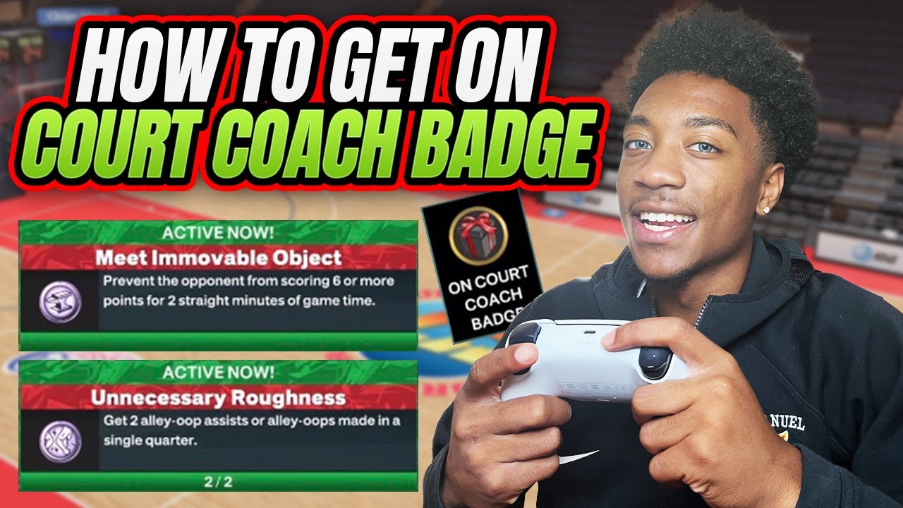 HOW TO GET ON COURT COACH BADGE in NBA 2K23! MOST OP BADGE - YouTube