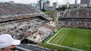 Georgia Tech Marching Band 2018 in Stands-First Down Song and Steam Whistle